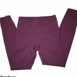 Outdoor voices sprint thermal ankle zip leggings